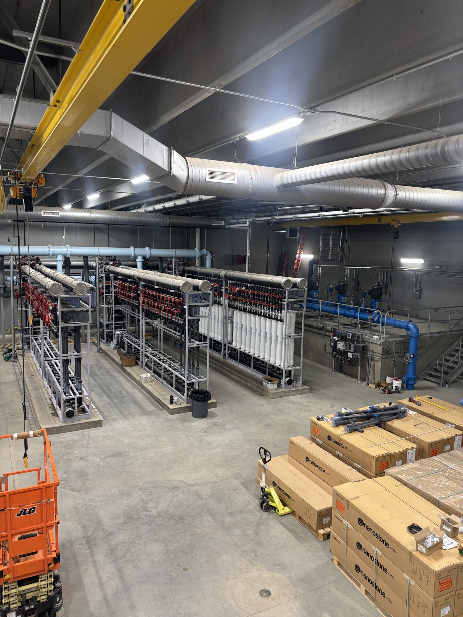 Mandaree Water Treatment Plant equipment