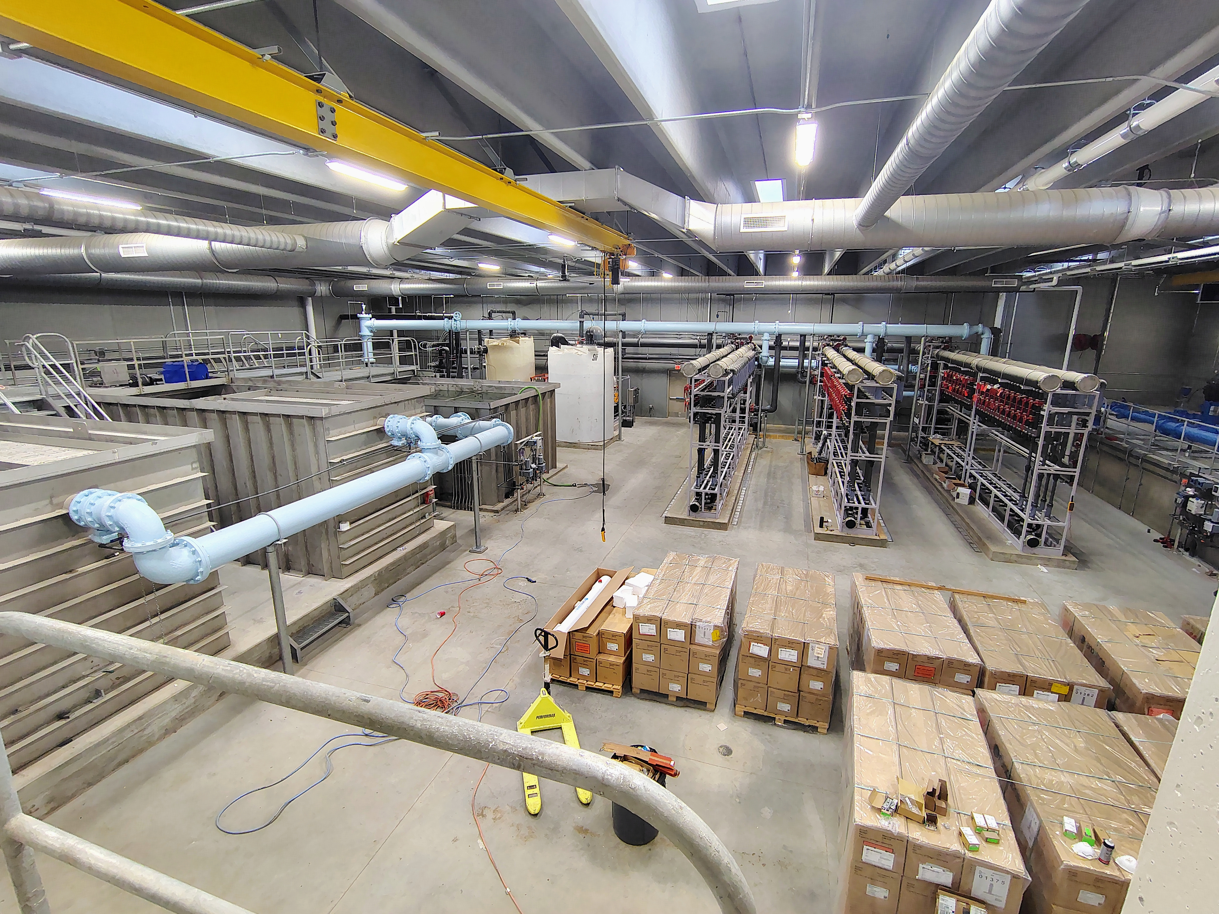 Mandaree Water Treatment Plant progress